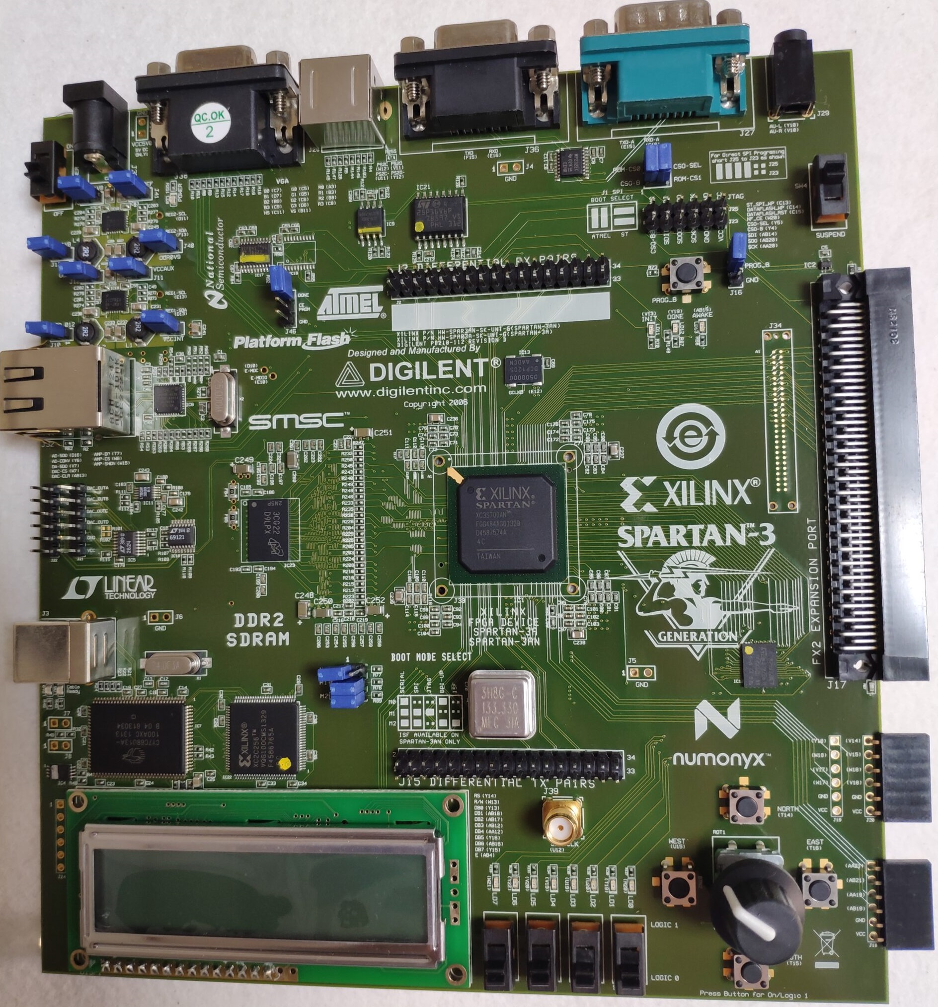 Read more about the article Spartan-3AN FPGA Starter Kit