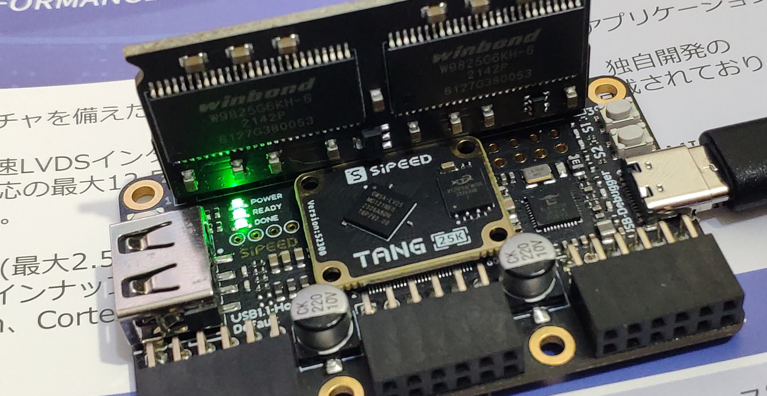 Read more about the article Tang Primer 25K＋オプションのSDRAM