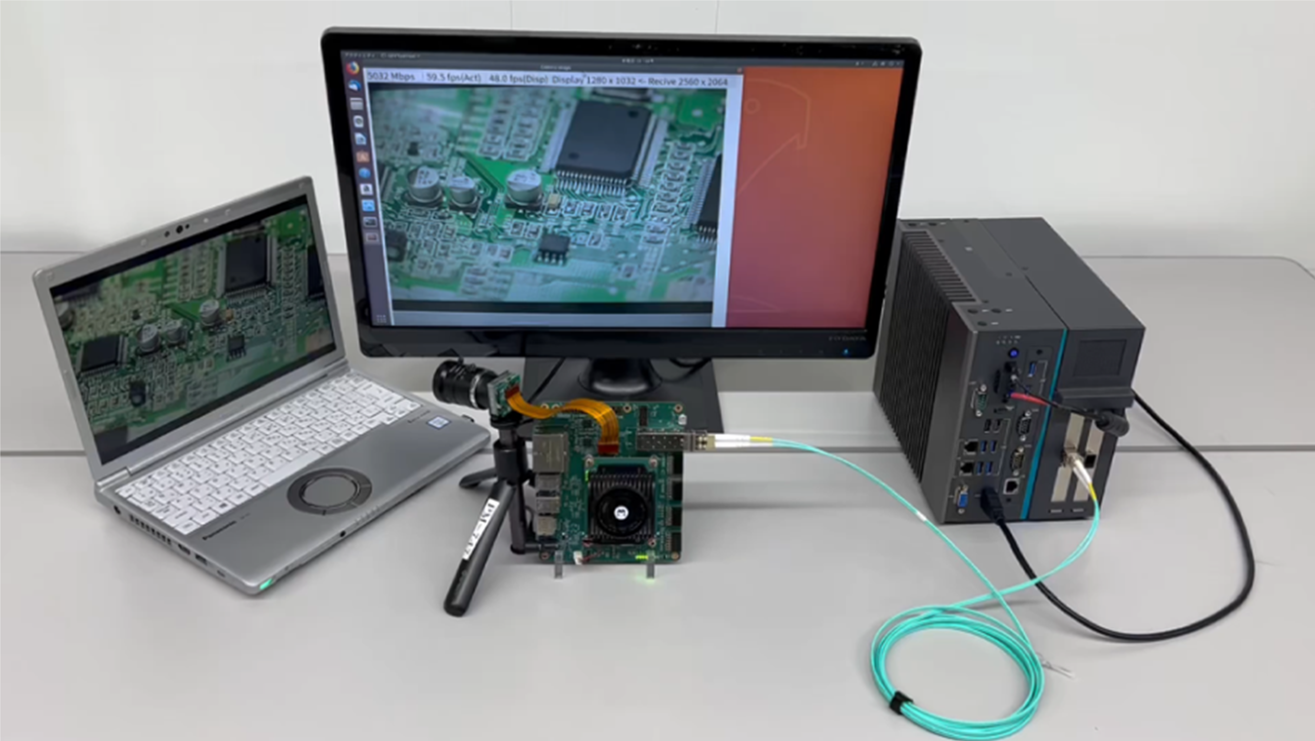 Read more about the article イーサネット接続カメラ向け画像伝送規格GigE Vision